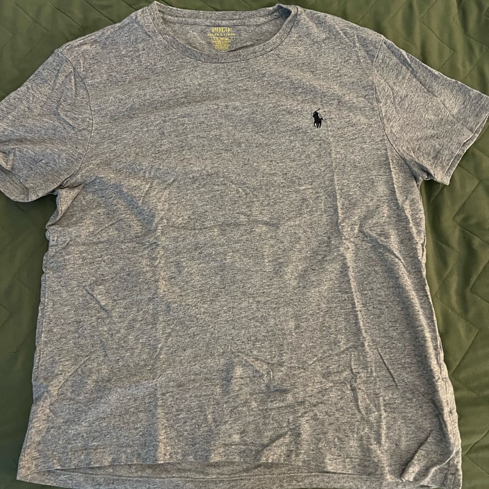 Ralph Lauren Mens SS TShirt Grey Large